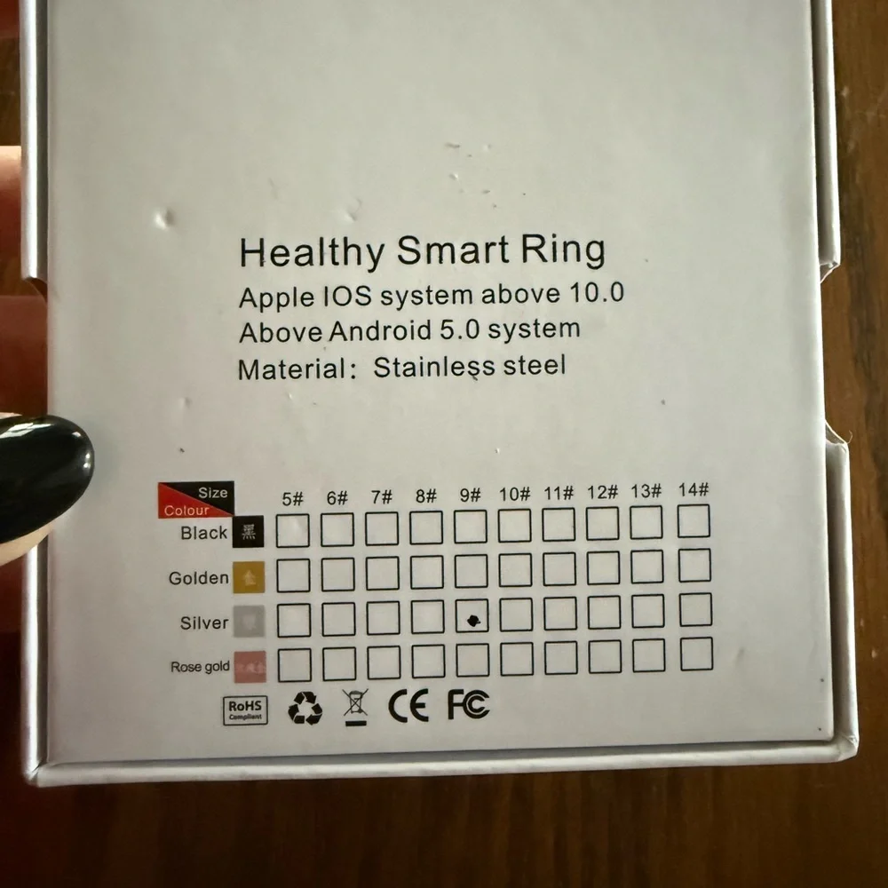 Smart Heart Ring - Silver